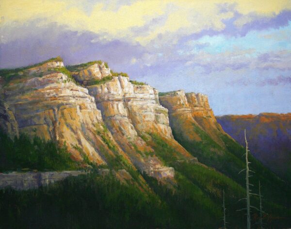 First Light on the Palisades
