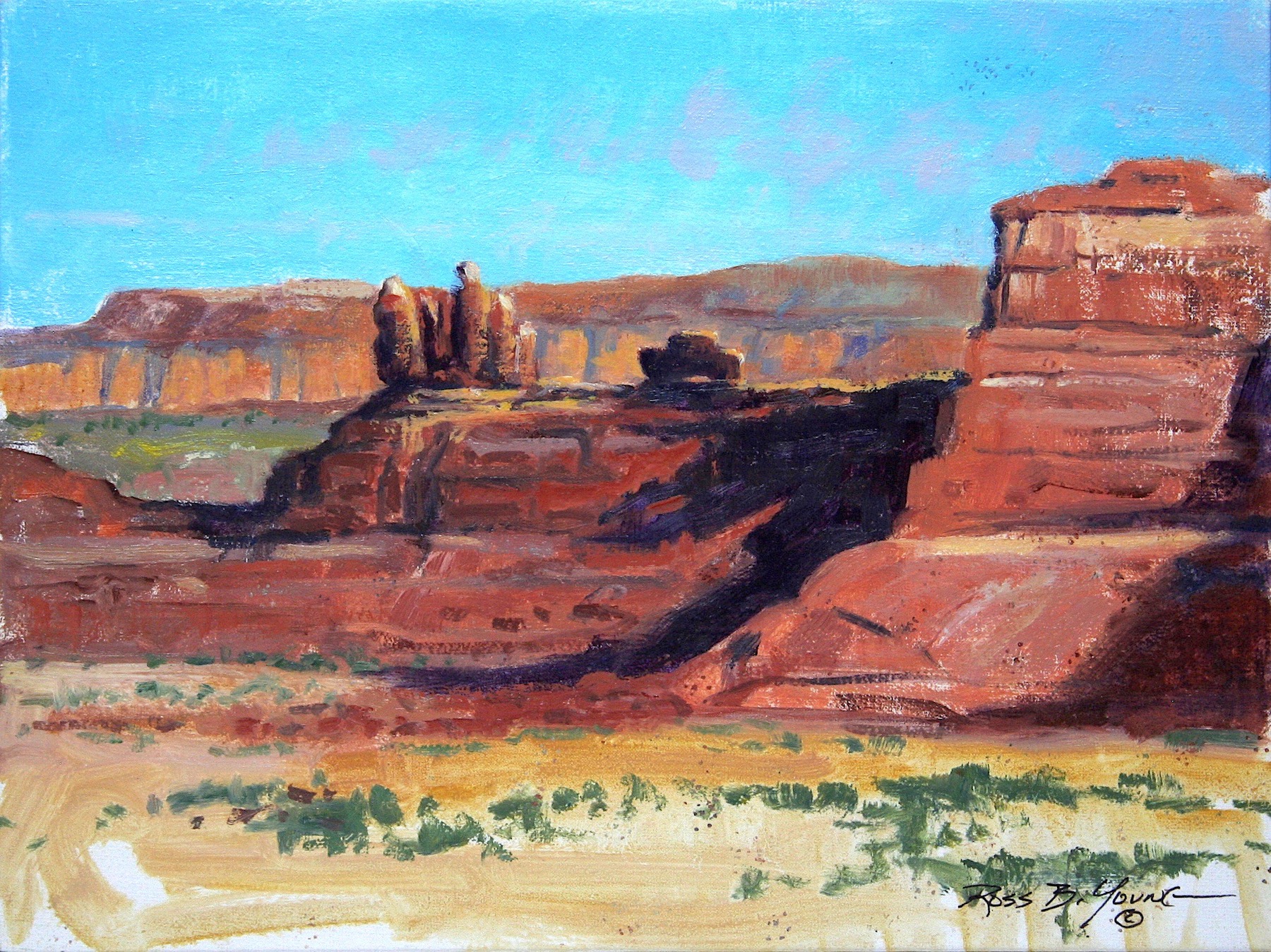 The Old Wooden Shoe, Canyonlands, Utah - Sold
